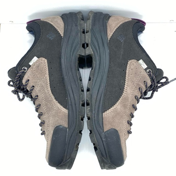 Columbia Cascara Plus Lo Outdry Unisex Hiking Shoes Brown/Tan EU 40/ US 9 - Picture 5 of 10